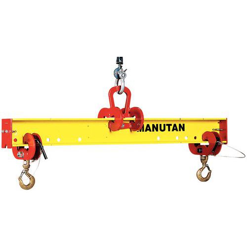 BILANCIERE PORTATA 3000 KG LUNG.=4,12 M REGOL. MIN/MAX 3/4 M,