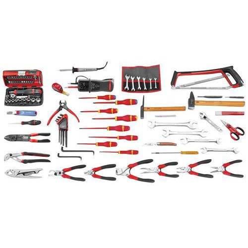 Selezione elettricista di 103 utensili metrici _ CM.E17,