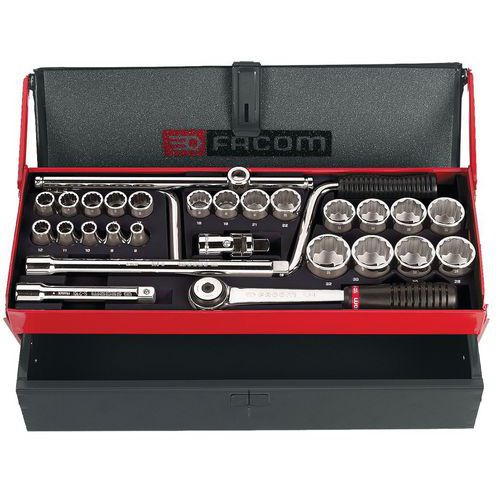 Set di chiavi a bussola metriche a 12 scanalature da 1/2 - S.442EP _ S.442EP,