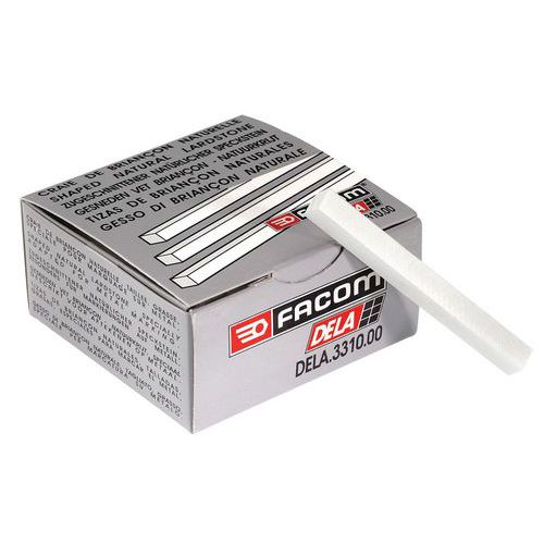 Scatola di 50 gessetti di Briançon naturali Dela.3310.00,