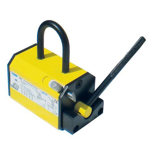 Magnete di sollevamento, cmU su fondo piatto: 2000 kg,