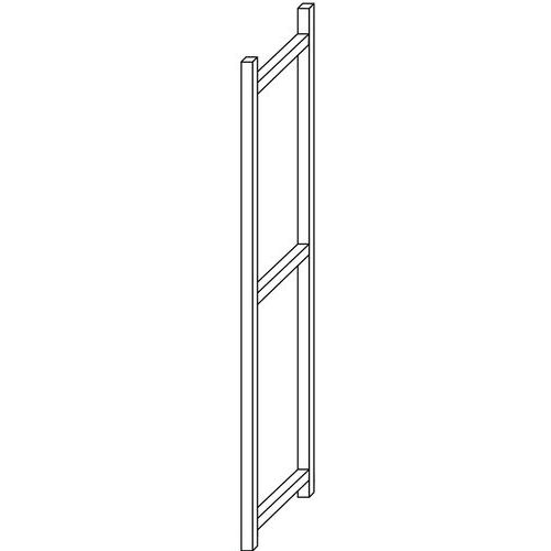 Spalla scaffalatura Multi-Fix Prof.:300 mm Alt.:2.500 mm,