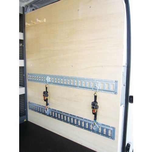 Cinghia con cricchetto autom rollo 1,8 m per binario univ,