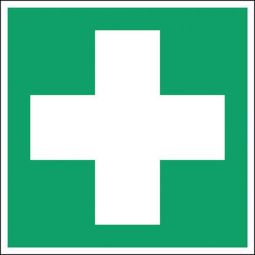 Cartello: Pronto soccorso 100 x 100 mm,
