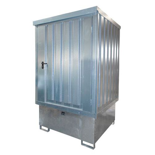 Box di stoccaggio per prodotti pericolosi 1IBC,