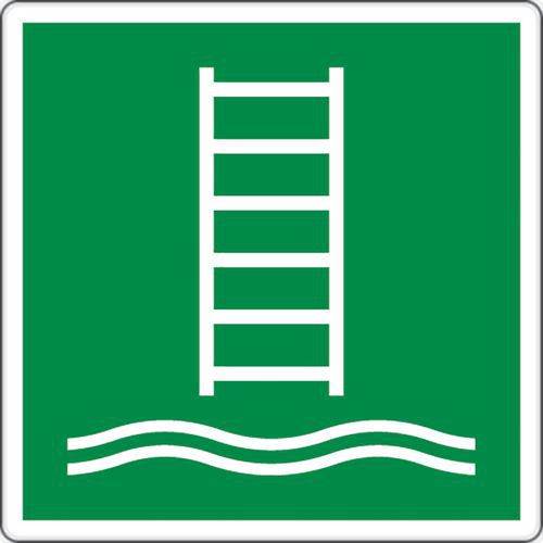 cartello 35x35 cm (scaletta di imbarco),