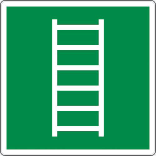 cartello 20x20 cm (scala di evacuazione),