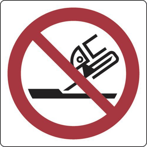 cartello 20 x 20 cm (non usare per lucidare le superfici),