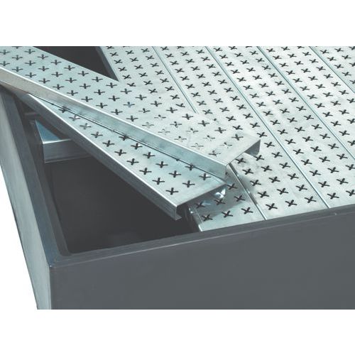 Ripiano In Lamiera Galvanizzato 1265 X 950 X 27,