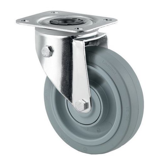 Rotella girevole carico 250 kg,