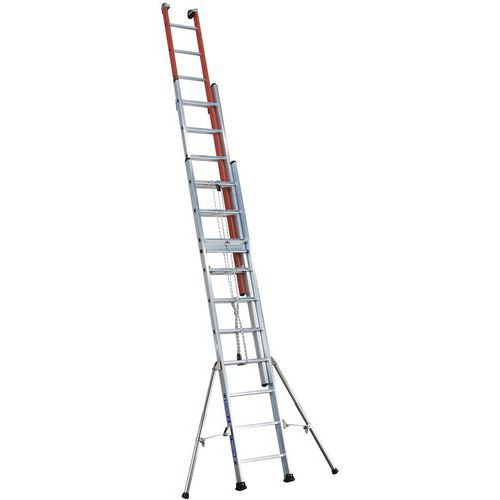 Scala scorrevole a corda isolex agrip 3x10,