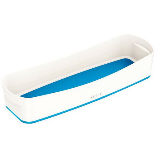 MyBox Organizer lungo, bianco/blu,