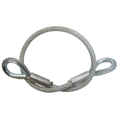 Imbracatura galvanizzata diam=10 mm - 1 m,