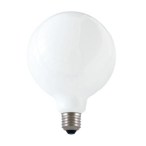 Lampadina led filam opale 18W globo G125 E27 bianca calda,