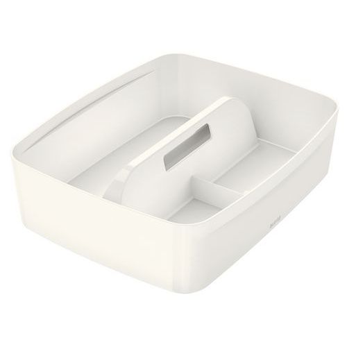 MyBox Organizer con impugnatura medio, bianco,