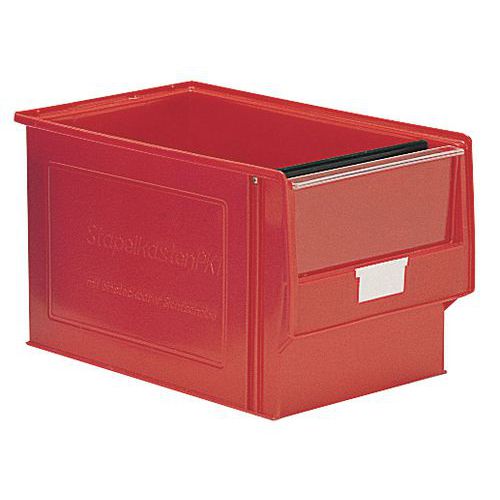 Conten. In Polietilene Rosso 38 Litri,