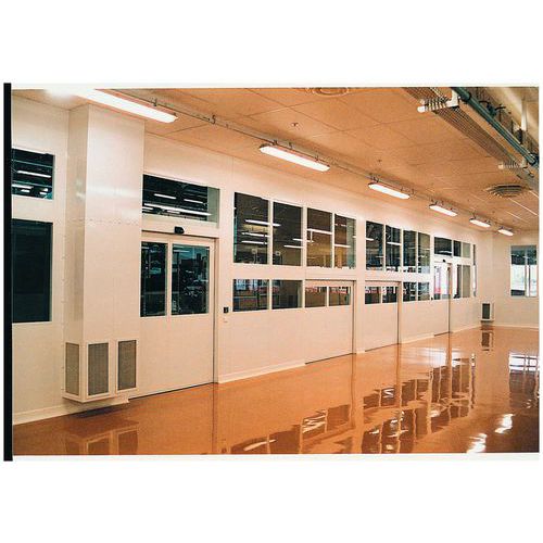 Palo Angolare Altezza 2,75 m Colore grigio,