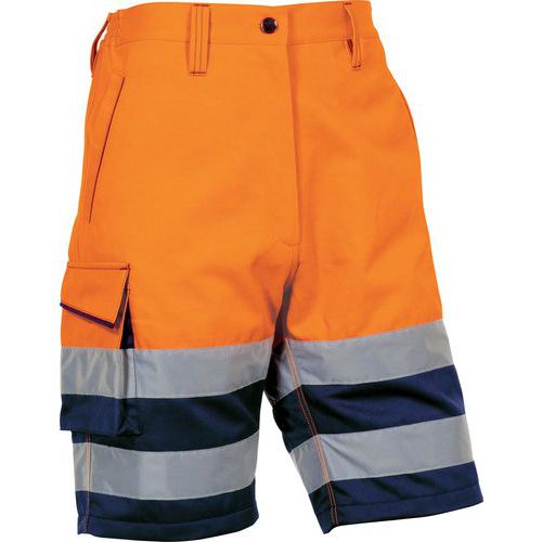Bermuda Lavoro hi vis. panostyle polies./cot oran-blu s,