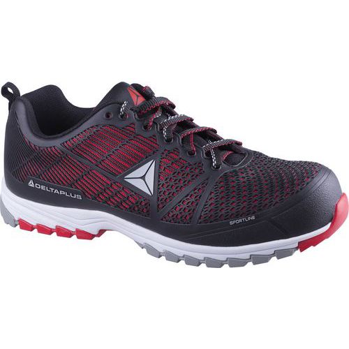 Calzature basse Sport S1P HRO SRC - Nero/rosso - 39,