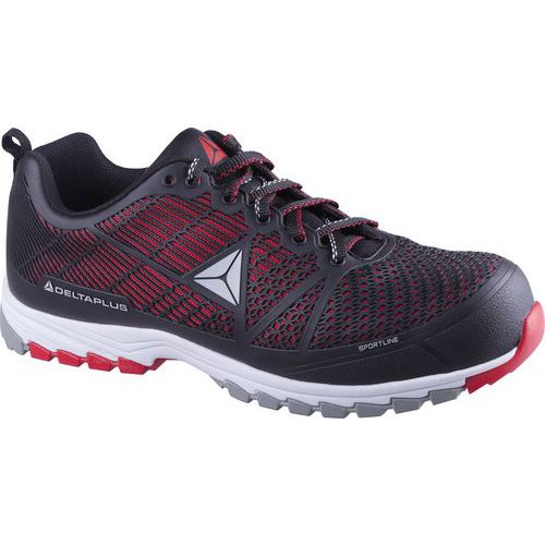 Calzature basse Sport S1P HRO SRC - Nero/rosso - 43,