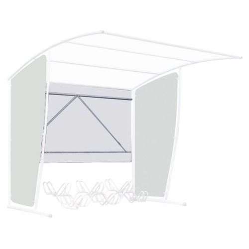 Protezione posteriore per riparo per biciclette - Rettangolare,