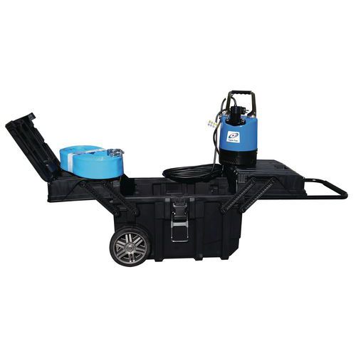 Pompa da cantiere LB480 con cassa da trasporto,