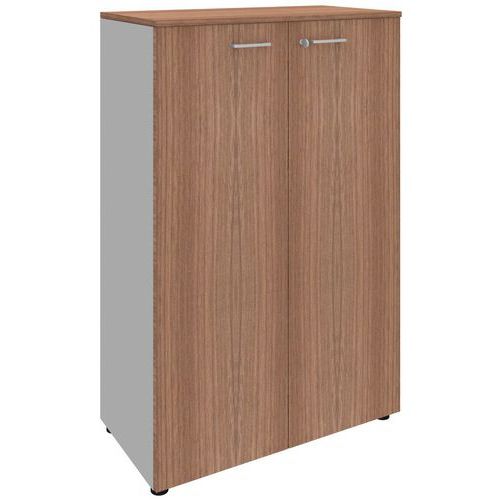 armadio con ante battenti - Boston 2 - Noce,