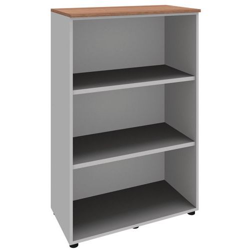 libreria media - Boston 2 - noce,