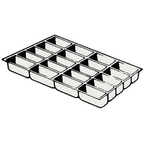 Cassetta 20 Scomp / Cass 3cm 4 4.3 X 7.6 cm,