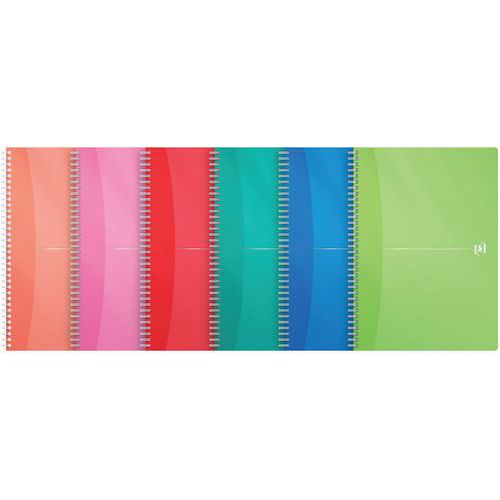 Quaderno Oxford Office ril integ 210x297 180p 90g q5/5 PP,
