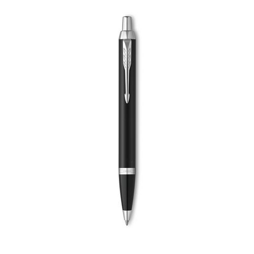 Penna a sfera premium Parker IM Essential Matt nero CT blu,