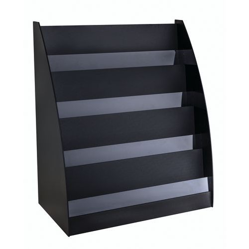 Espositore 80x91x47,2 cm - Nero - Paperflow,