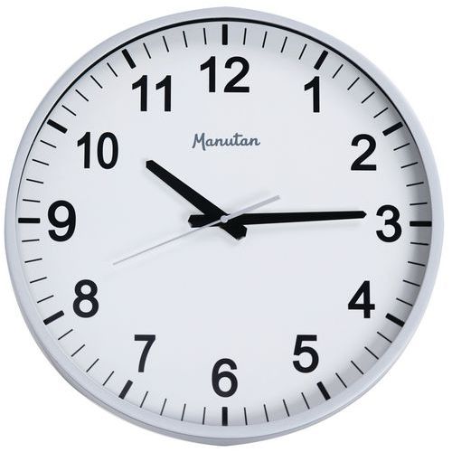 Orologio Da Muro grande Alimentazione:1Pila Colore:Argento,
