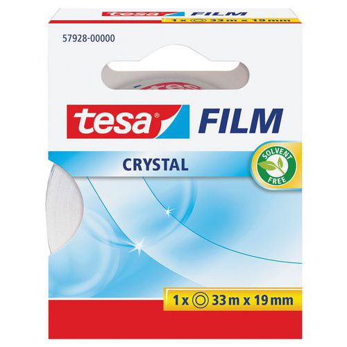 Adesivo TESA Crystal 33 m x 19 mm,