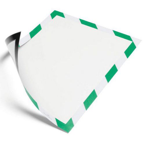 Duraframe® Magnetic Security A4 verde/bianco,