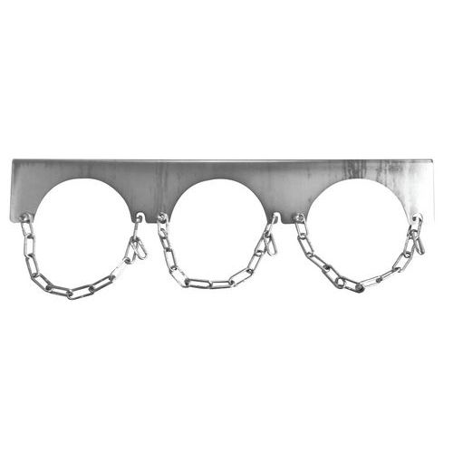 Supporto a parete per bombole - 3 bottiglie, diametro 320,