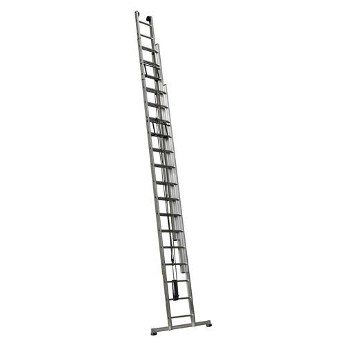 Scala a sfilo a 3 rampe con fune PRC3 4m30/10m50,