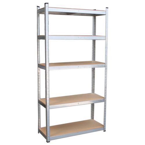 Scaffalatura Budget II 1720x900x300 mm galvanizzata,