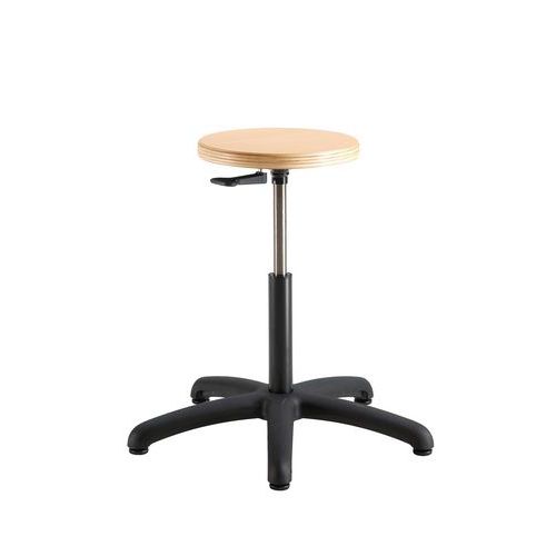 Sgabello da officina basso alt seduta min: 45 cm max: 64 cm,