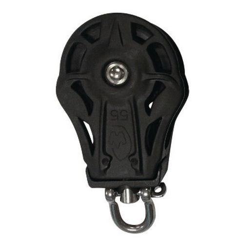 Carrucola Semplice cmu=300Kg Ø=55Mm Diametro Corda Max 12Mm,