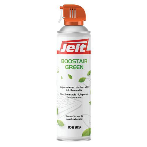 Spray antipolvere Boostair Green senza CFC 650 ml/500 g,
