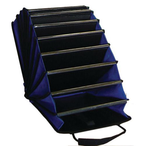 Classificatore postale a soffietto portatile 10 scomparti,