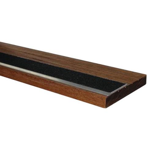 Profilato piatto da 3 in alluminio minerale nero,