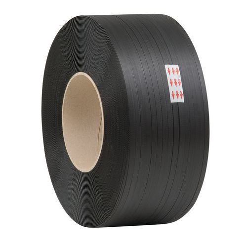 Reggia in polipropilene nero Ø 406 mm portata 220 kg,