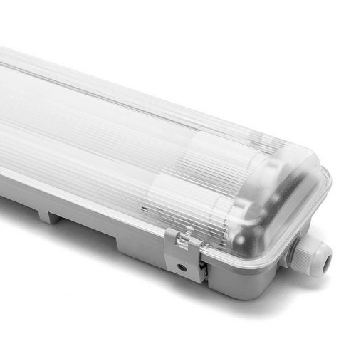 Barra di 120 cm con 2 tubi led 18W inclusi - Bianca fredda,