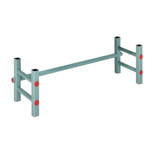 Sponda base L 1000 P 400 Alt. 400 blu,