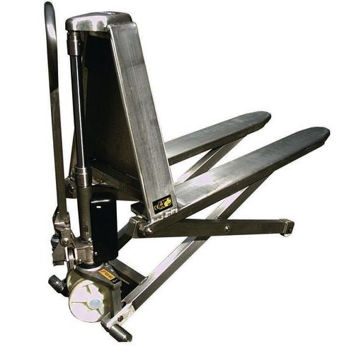 Transpallet manuale in inox HL - Forca 1165 mm - Portata 1000 kg,