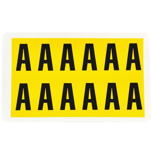 Scatola di lettere dalla A alla Z da 38x21 mm - Manutan,