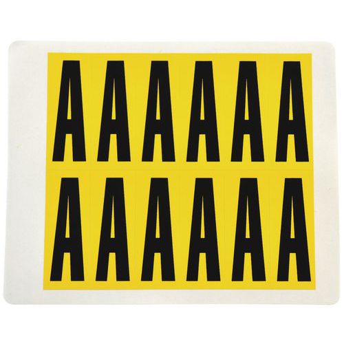 Scatola di lettere dalla A alla Z da 56x21 mm - Manutan,