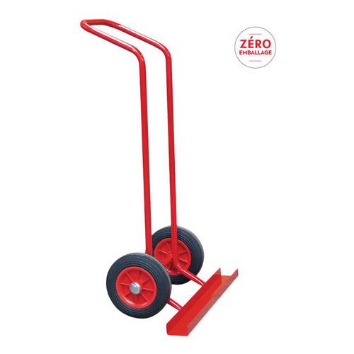 Porta sedie impilabili carico max 150 kg rosso,